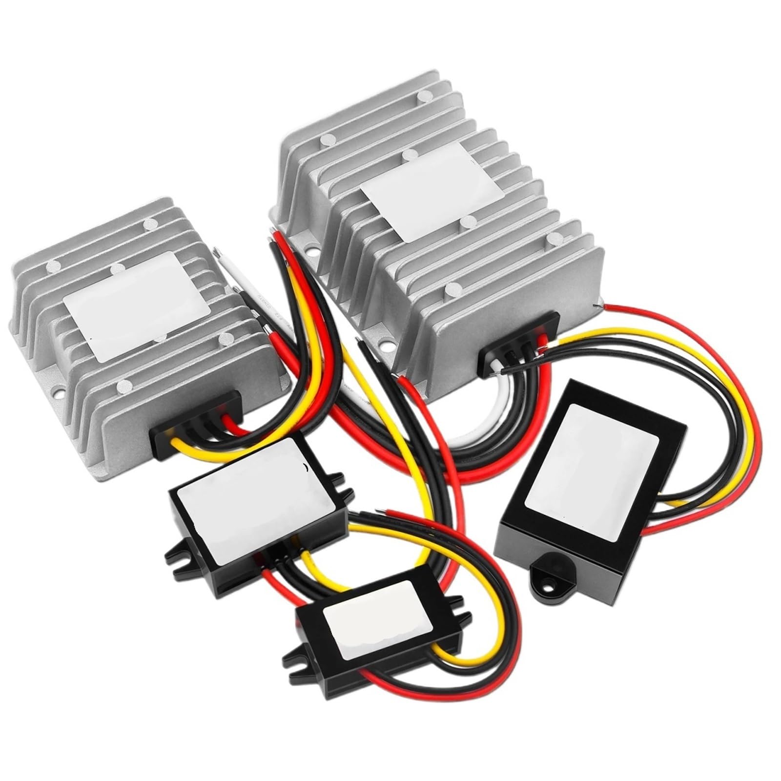 RUAJOGYNVM 1pcs DC DC Converter 36 48v to 19v DC Converter Step Down 1A 2A 4A 6A 8A 12A 15A 20A 30A 19v dc Voltage Regulator for Car Device(6A)