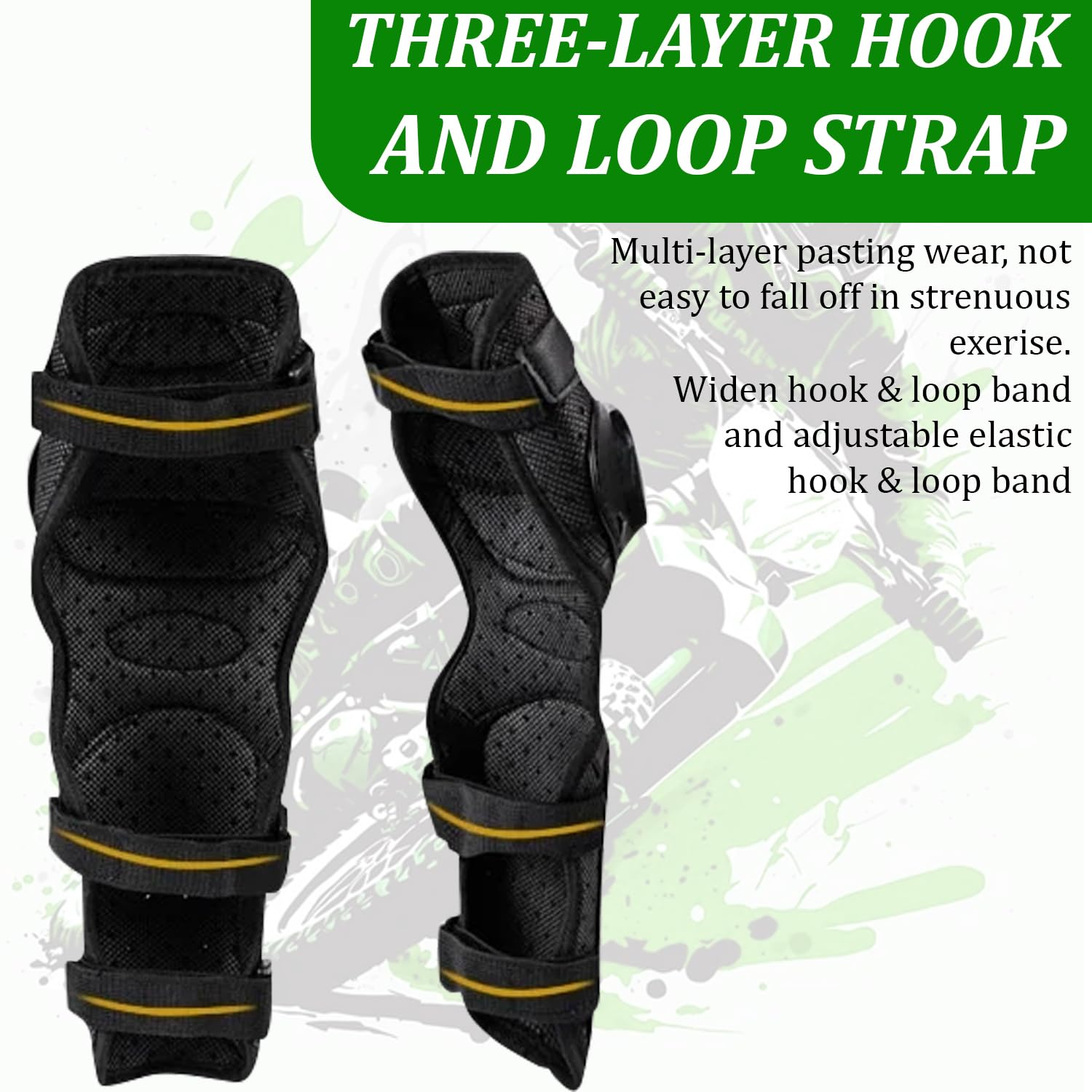 OTOROYS Alloy Steel Elbow and Knee Guard Flexible Adjustable Armor Protector Guard (Set of 4) (Full Elbow Knee Pads (Pack of4)) - Image 4 thumbnail