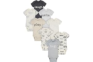 Unisex Baby Clothes: Mix-and-Match Comfort in an 8-Pack
