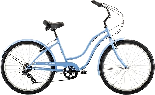 Miniatura 67 de Schwinn Mikko Adult Beach Cruiser Bike Azul marino