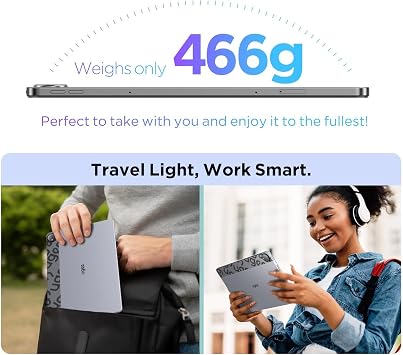UGEE Pad Drawing Tablet No Computer Needed,Android 14 tablet drawing Stand for 7000mAh+18W Battery,6GB+128GB Fun Drawing Pad 2K Ultra HD Large Screen with Full-Laminated Screen,Standalone Tablet 10.36
