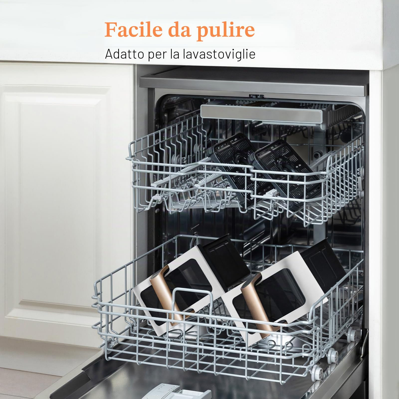 COSORI Airfryer, vincitore del test Stiftung Warentest, friggitrice ad aria calda 2 camere con finestra di visualizzazione, interno in metallo riduce il contatto in plastica