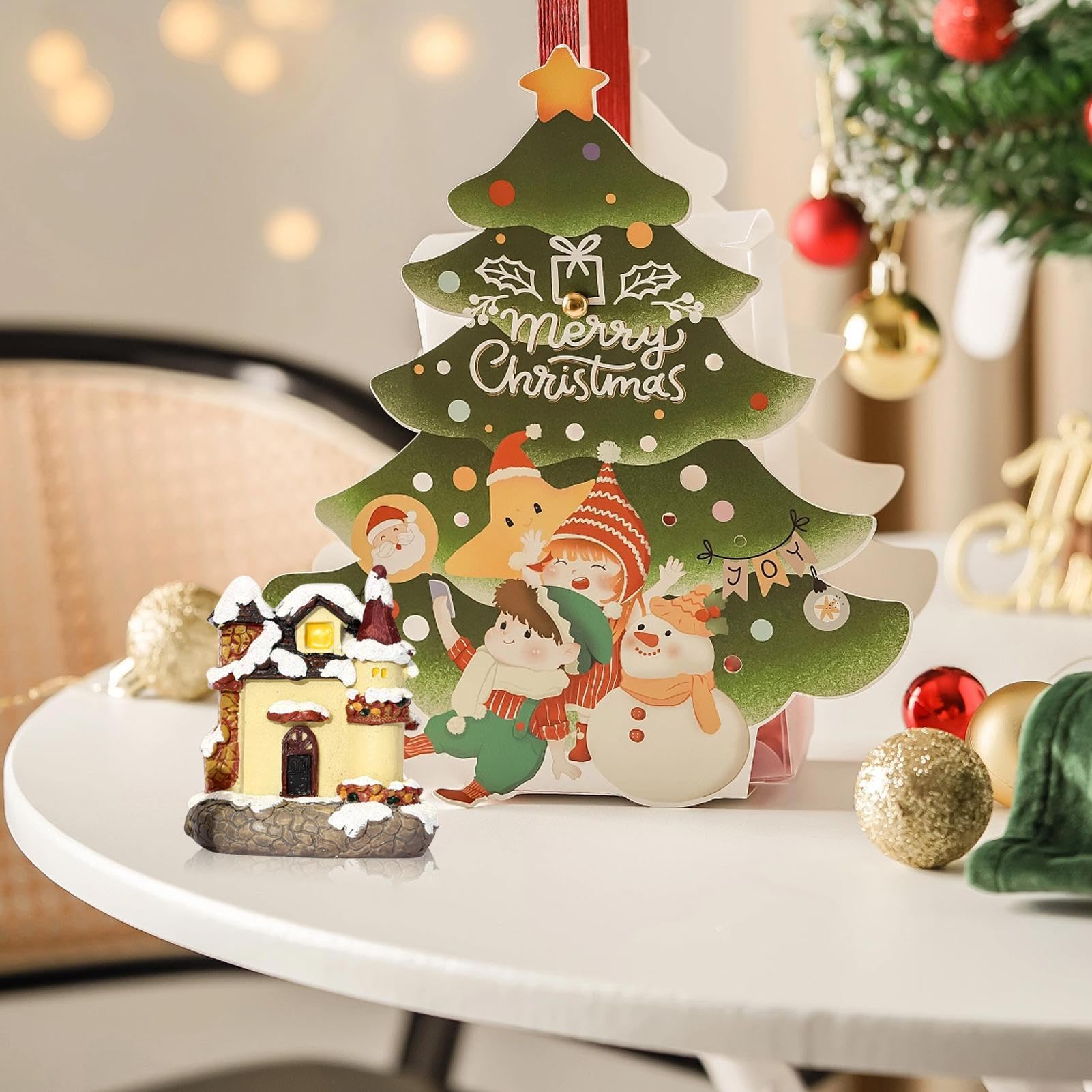 Amazon.co.jp: ミニクリスマスビレッジ - クリスマス用ヴィンテージ