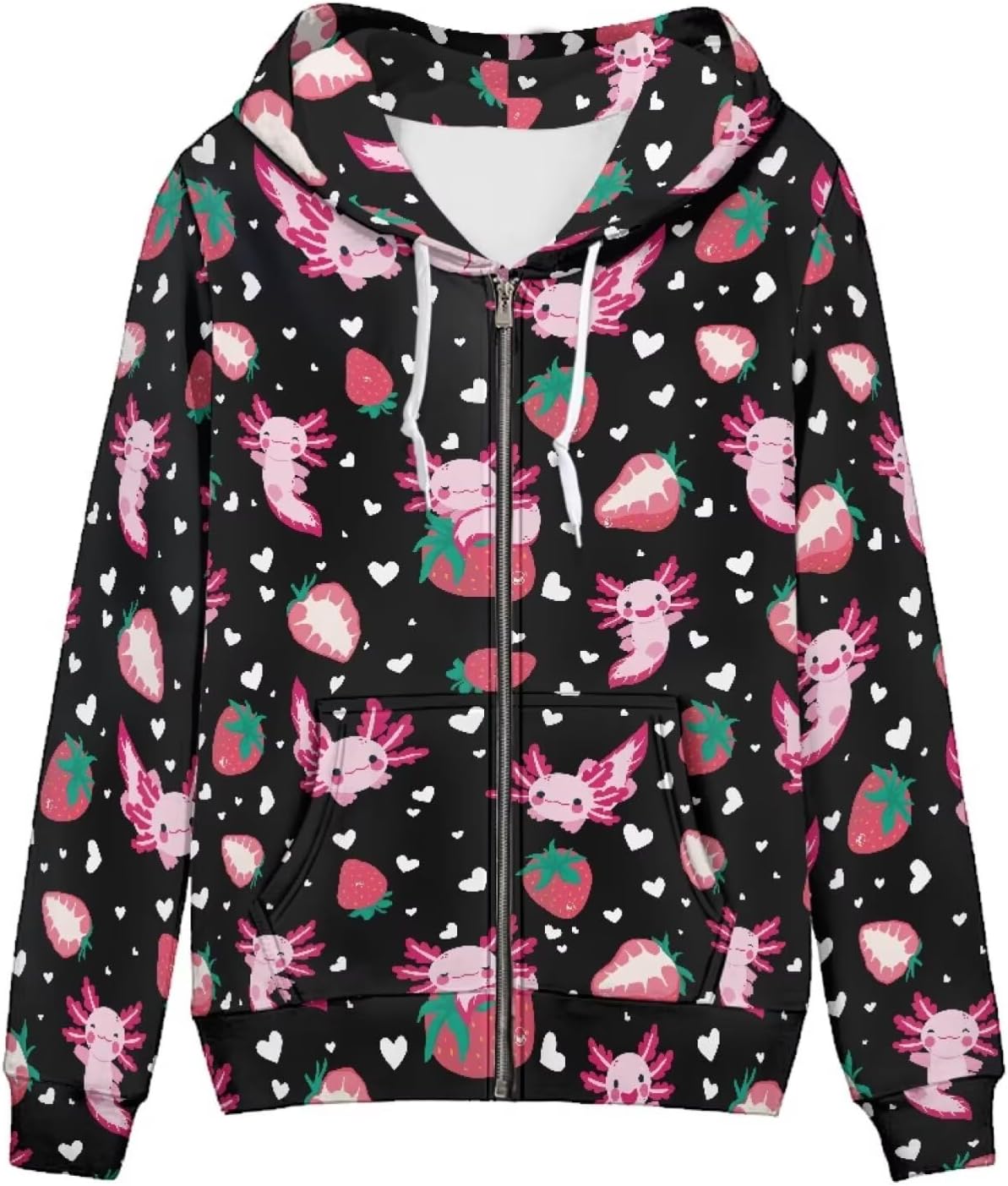 SYtrade Womens Zip Up Hoodies Long Sleeve Sweatshirts Spring Casual Full Zip Jackets with Pockets