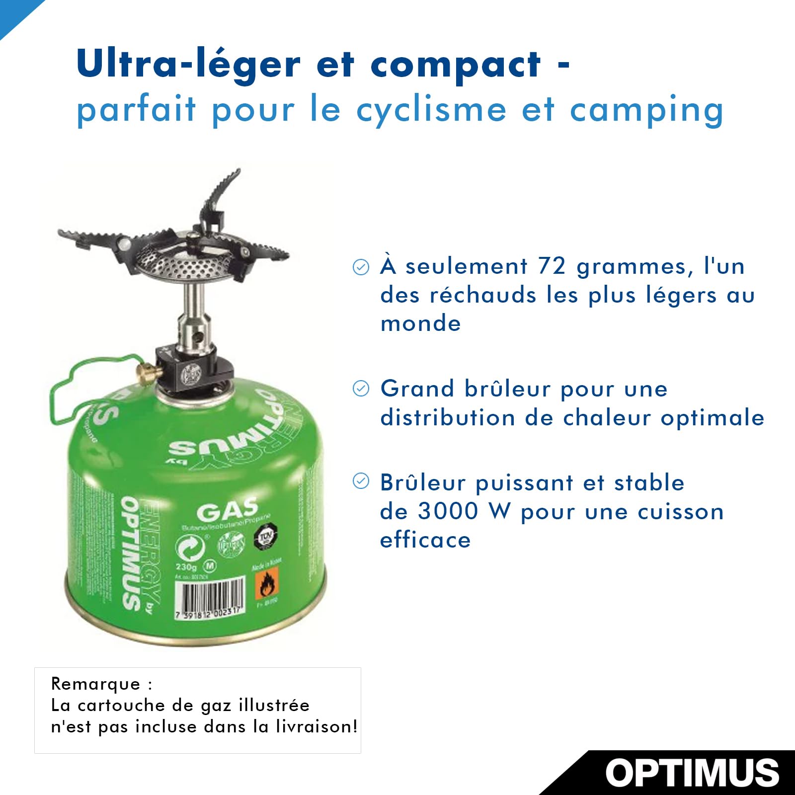 Optimus Crux Lite Réchaud