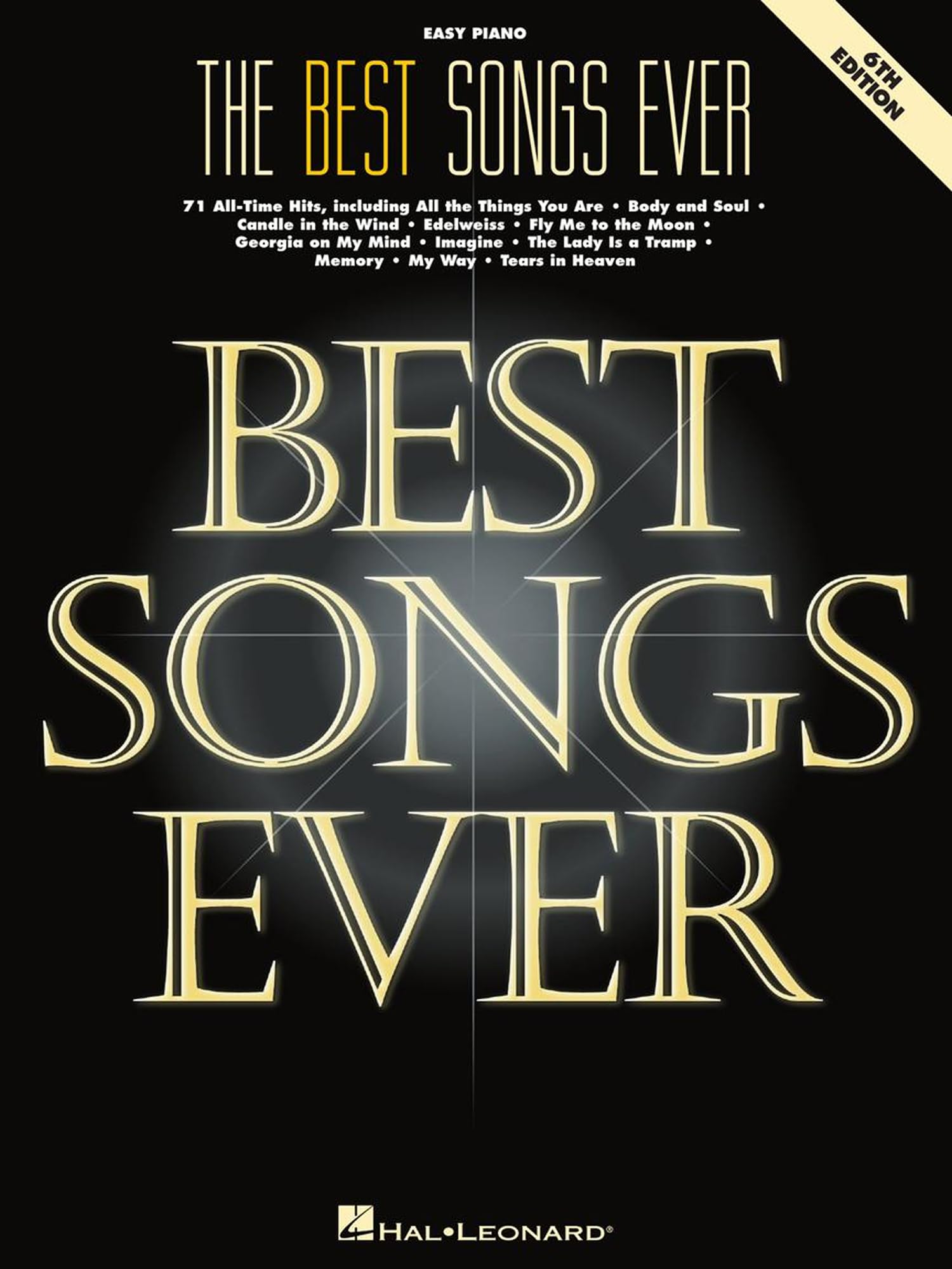 Hal Leonard The Best Songs Ever: 71 All-Time Hits Easy Piano