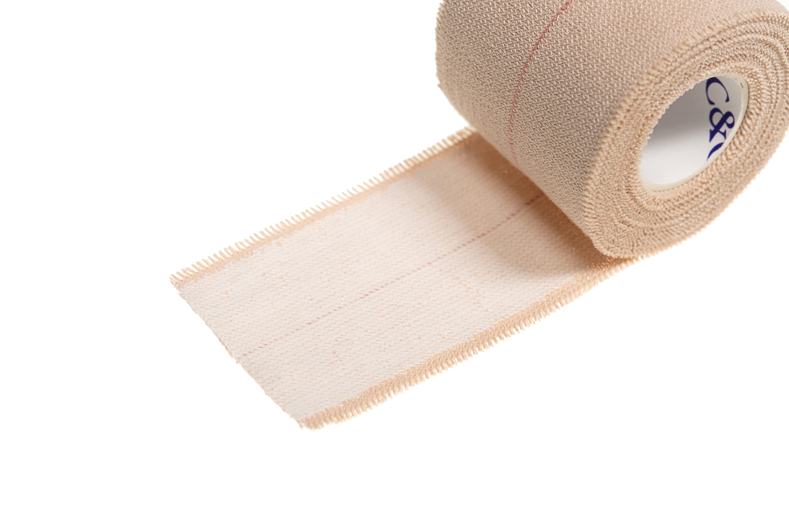 エラスティックテープ(50mm×4.6m) C＆G ハード伸縮テープ 50mm × 4.6m 6巻 C&G エラスティック スポーツ