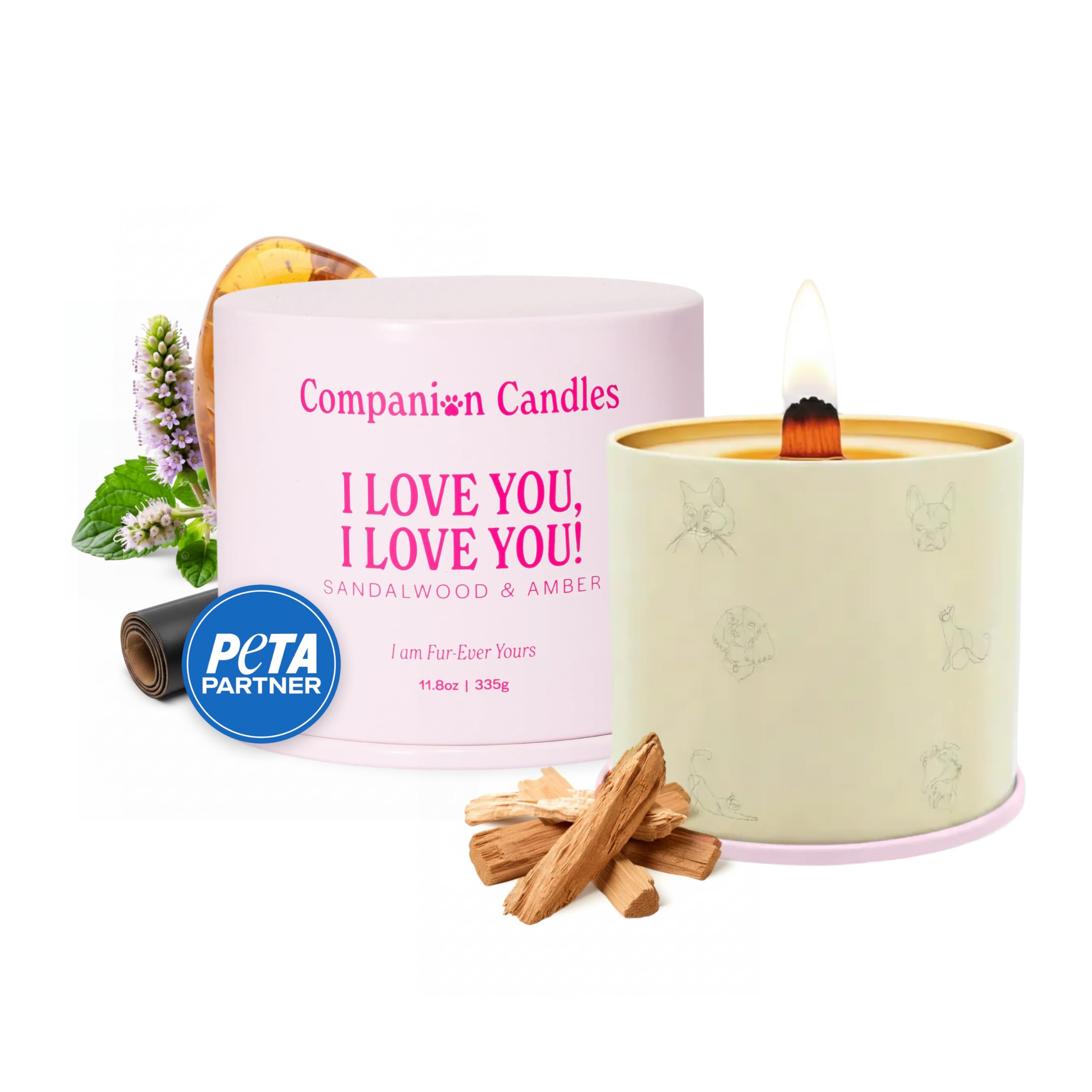 Amazon.co.jp: コンパニオンキャンドル I Love You, I Love You