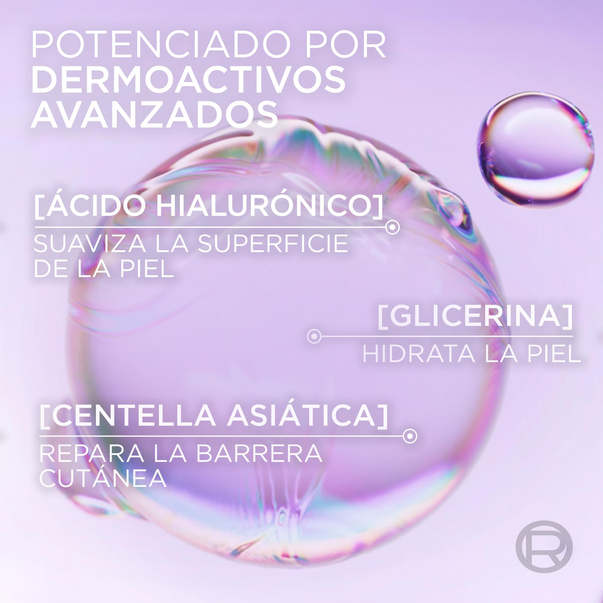L'Oréal Paris Revitalift Filler Glass Skin Mascarilla Facial Hidrogel Iluminadora, Piel Jugosa y Radiante. Tratamiento rellenador, Ácido Hialurónico, Glicerina, Extracto Centella Asiática, Pack de 4 — view 4
