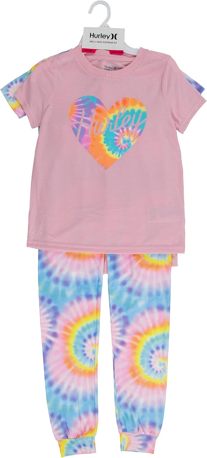 Hurley Girls' Pajama Set