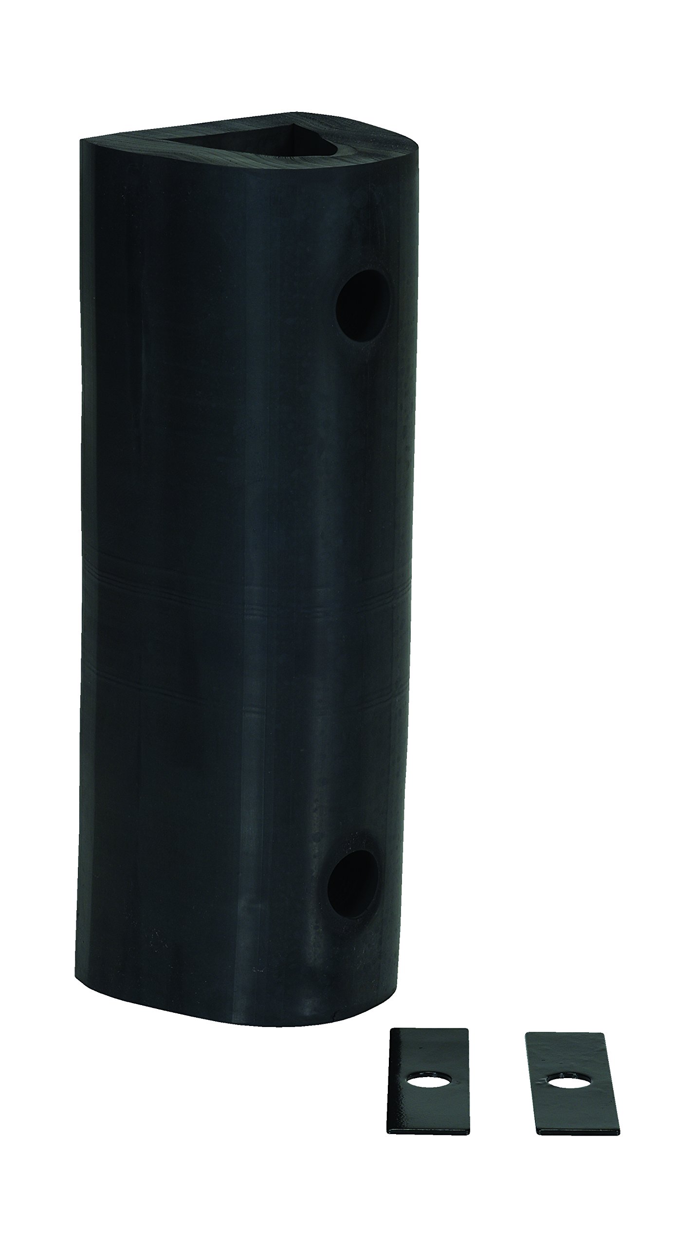 Vestil M-6-18 Extruded Rubber Fender Bumper 18 In. x 6 In. x 6 In. Black
