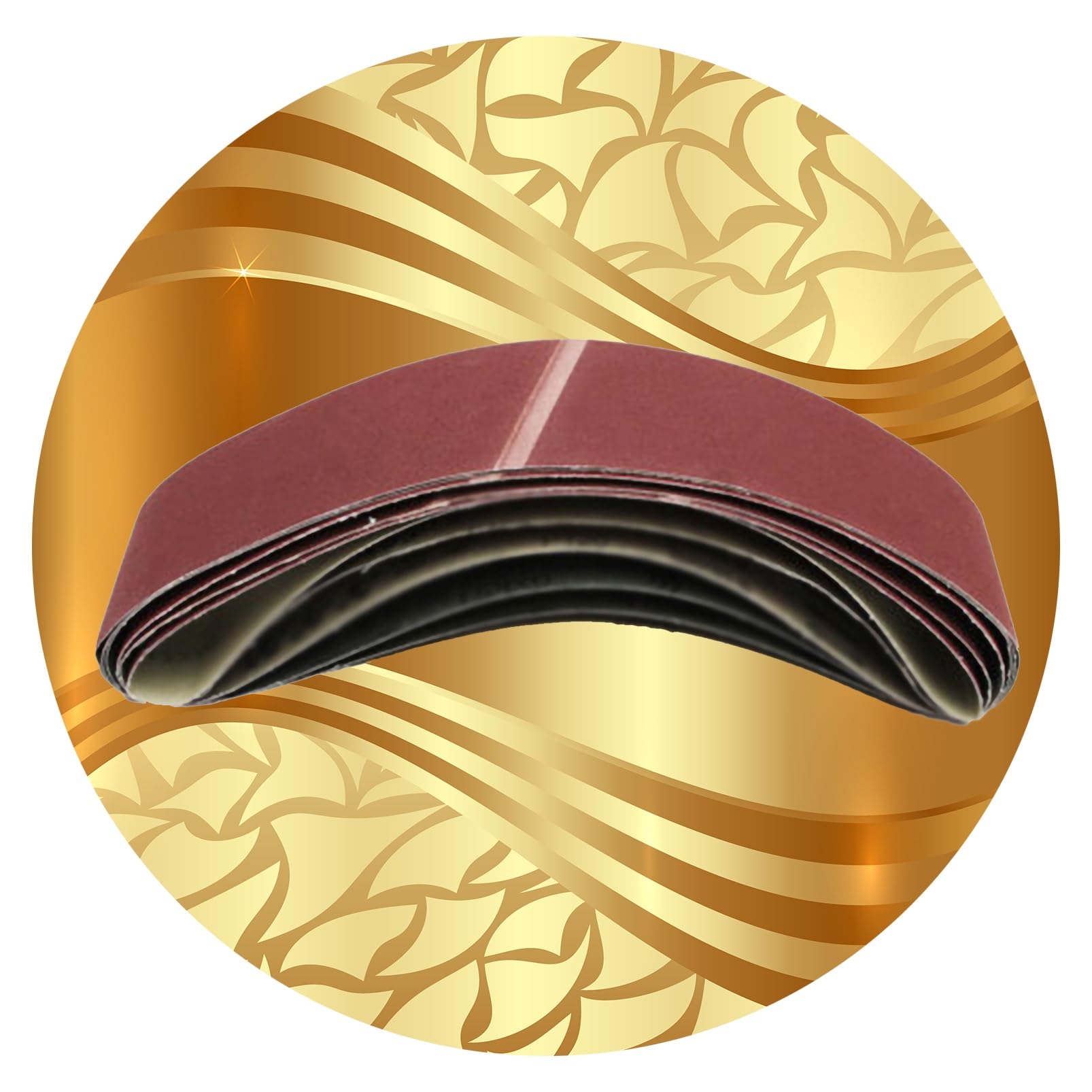 1.5x30 sanding belts 10pcs Aluminium Oxide Grinding Sanding Belt 40/1000 Grits Belt sander paper Abrasive Thick Fine Sharpening Grinder Derusting Metal Automotive Wood (Color : 120 Grit, Size : 40mm