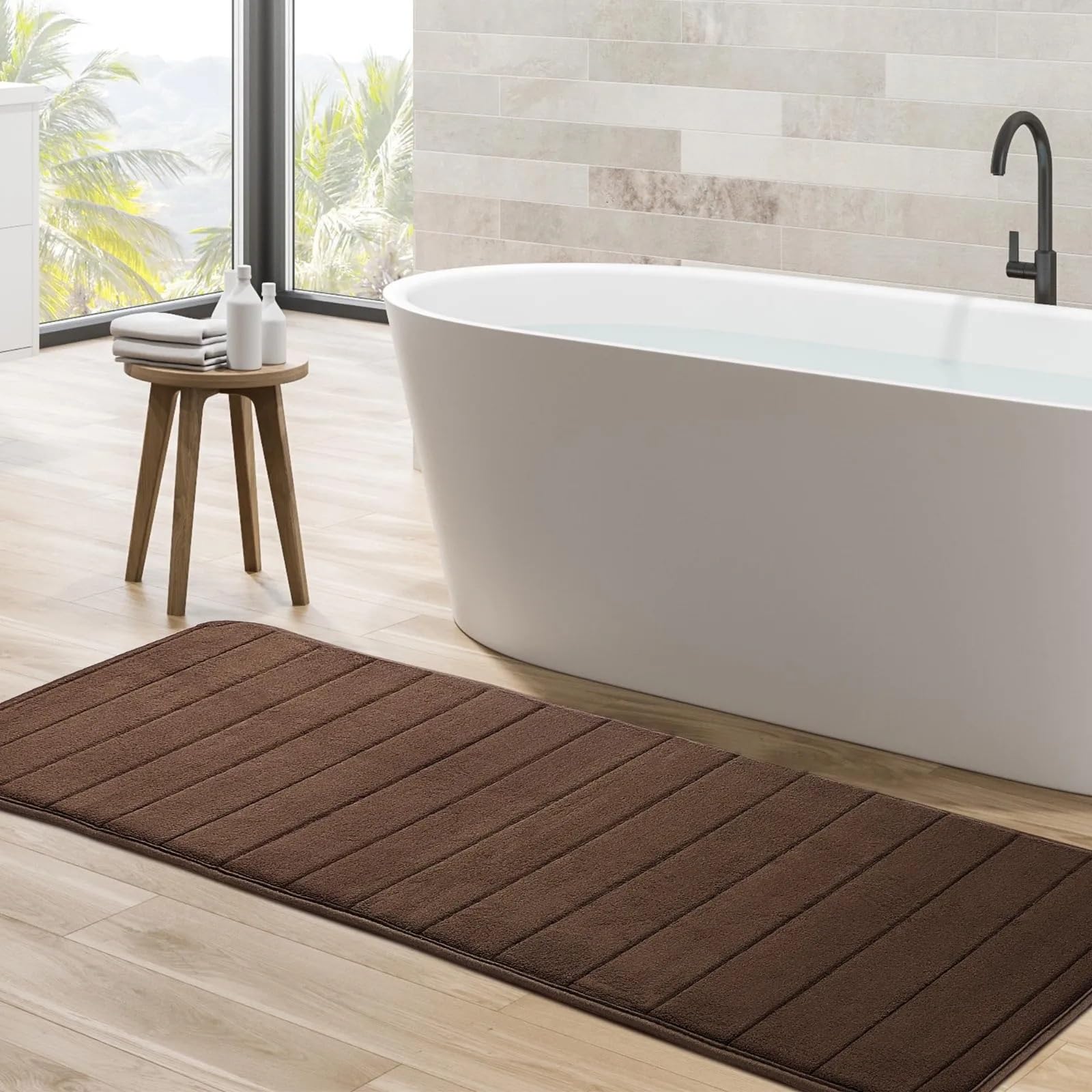 Tappeto Bagno Tappetino da bagno assorbente rettangolare