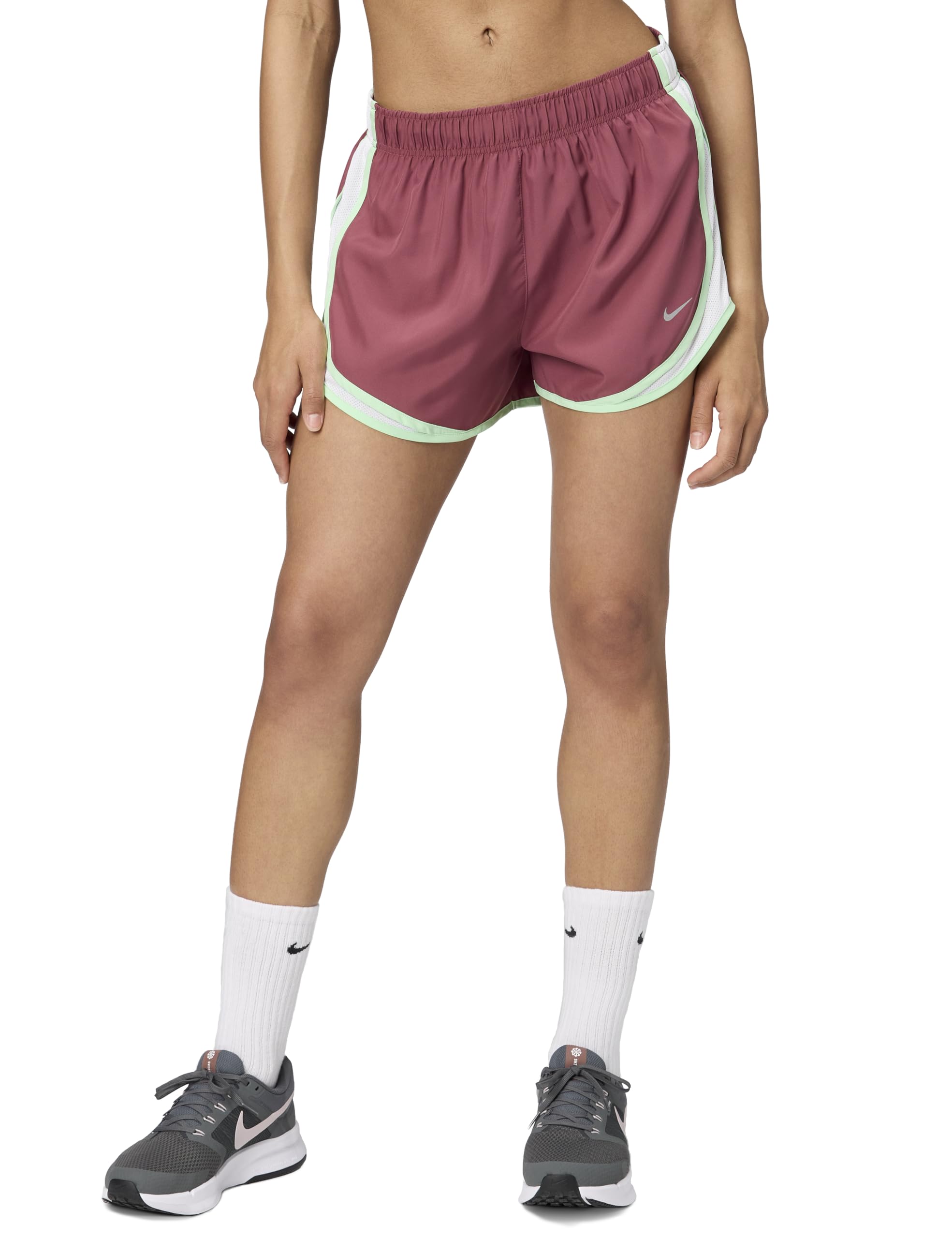 Nike Women's Tempo Dri-FIT Mid-Rise Brief-Lined Running Shorts