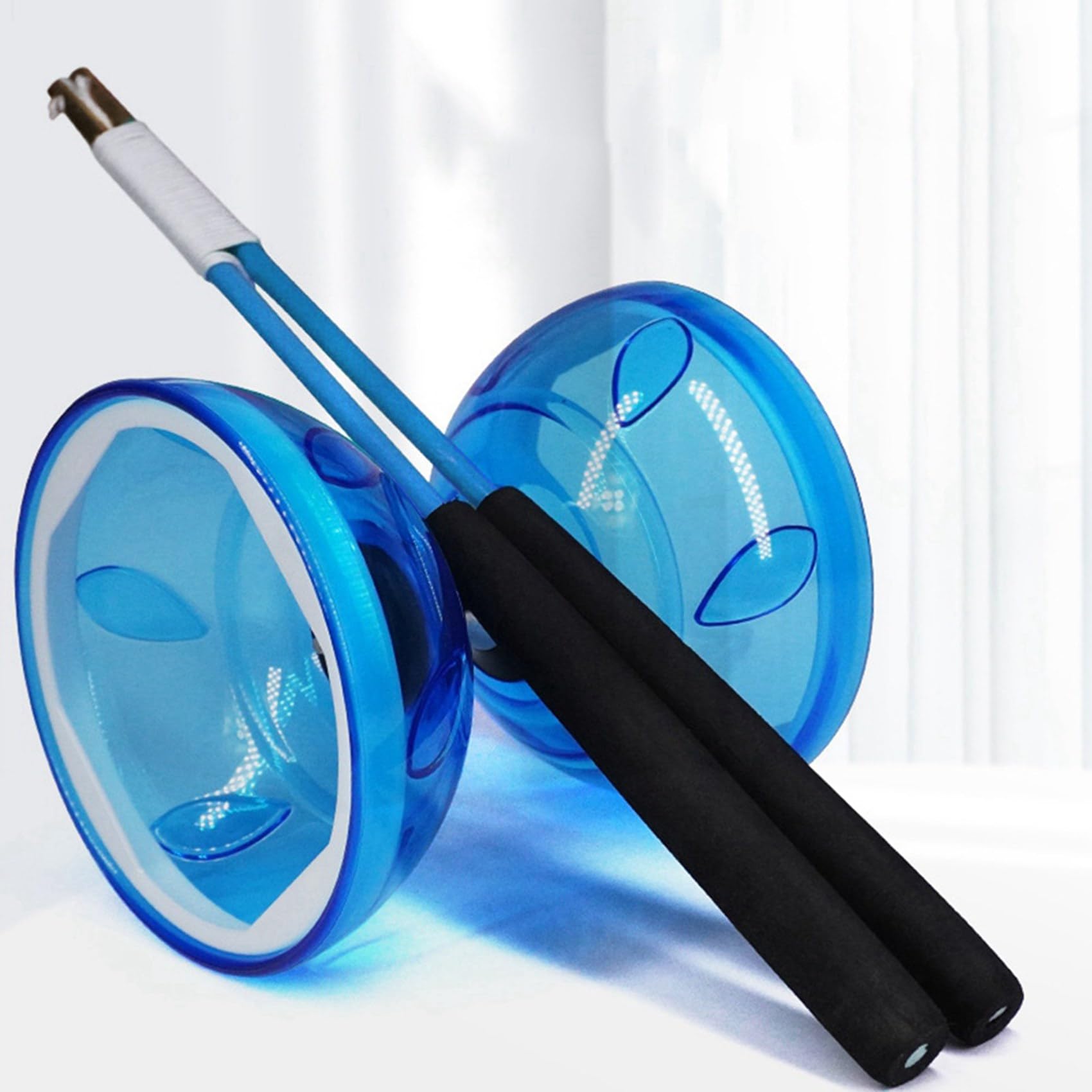 2X Giocattolo da Fitness con Diabolo A Doppia Testa e Tre Cuscinetti, Gioco All'Aperto, Diabolo, Yo-Yo, Giocattoli per Bambini Anziani