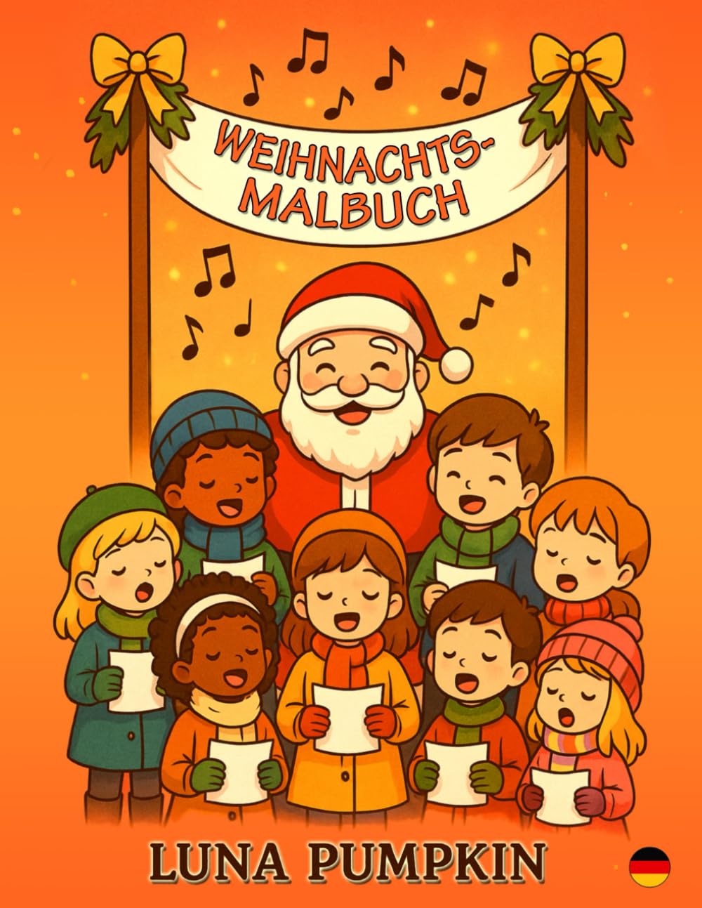 Weihnachts-Malbuch: Geschenke, Spiele und Lächeln – 50 süße Weihnachtsseiten zum Ausmalen für Kinder von 3 bis 9 Jahren