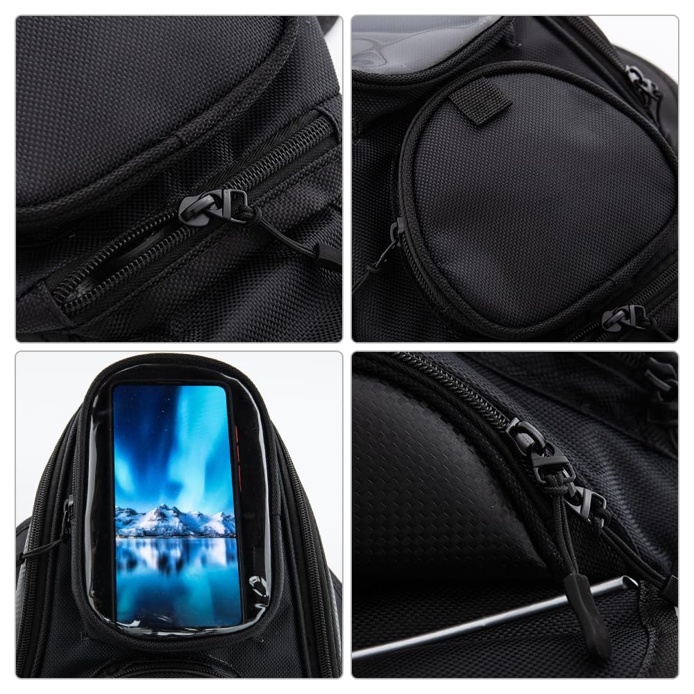 Borsa Serbatoio Moto Universal Impermeabile Borsa per Moto Borsa Magnetica Motocicletta