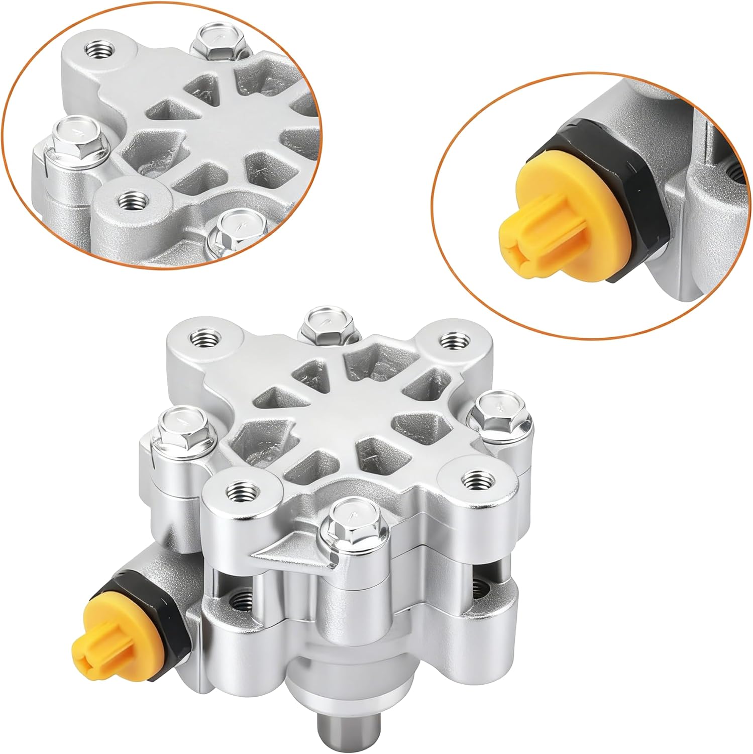 DRIVESTAR 20-2206 Power Steering Pump, fit Selected 2007-2010 for Chrysler Sebring/ 2008-2010 for Town & Country, 2008-2010 for Dodge Avenger/2008-2010 for Grand Caravan