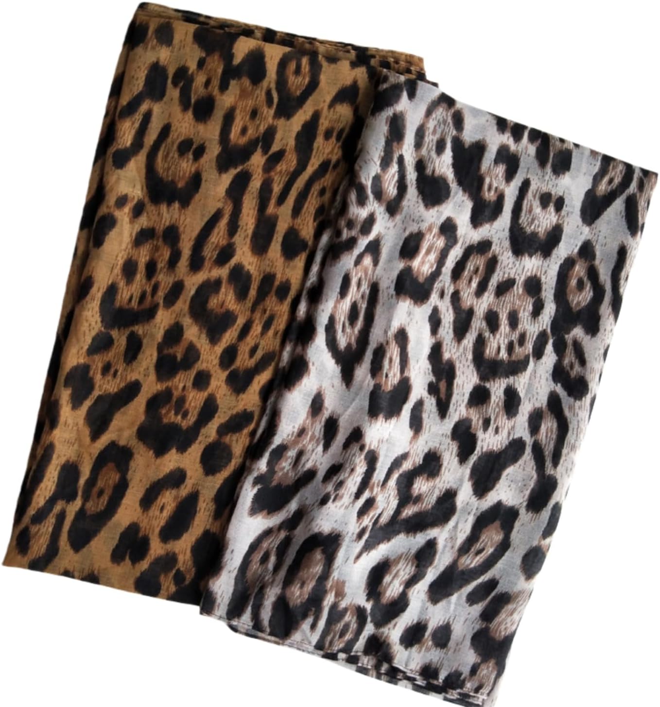 Cielary Christmas Chiffon Scarves for Women Lightweight Fall Winter Scarves Shawl Wrap - Image 2