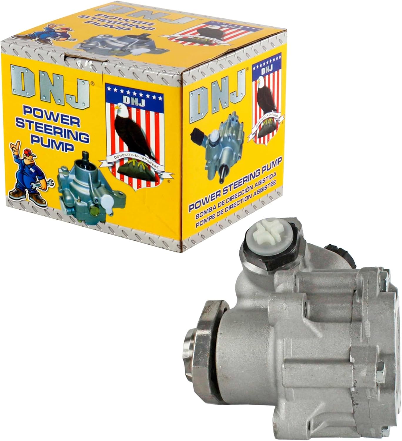DNJ PSP1243 New Power Steering Pump for 92-96/Volkswagen EuroVan - No Core Needed