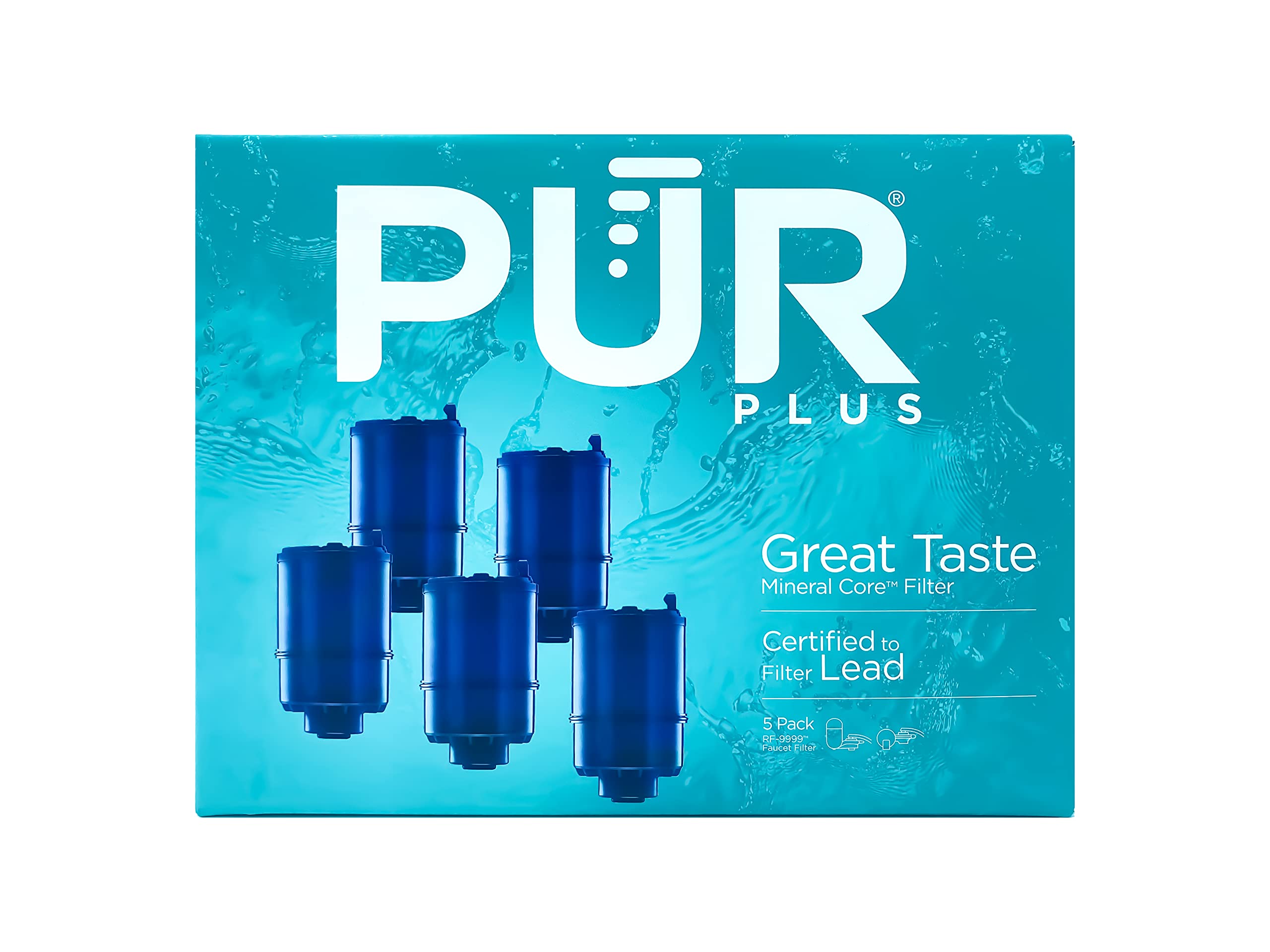 PUR 5 filtros de repuesto para grifo