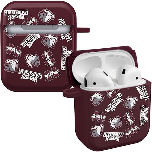 Miniatura 10 de Affinity Bands Mississippi State Bulldogs Champion Series HDX - Funda compatible con Apple AirPods Pro Champion Series,Camo,Clásico,Mississippi