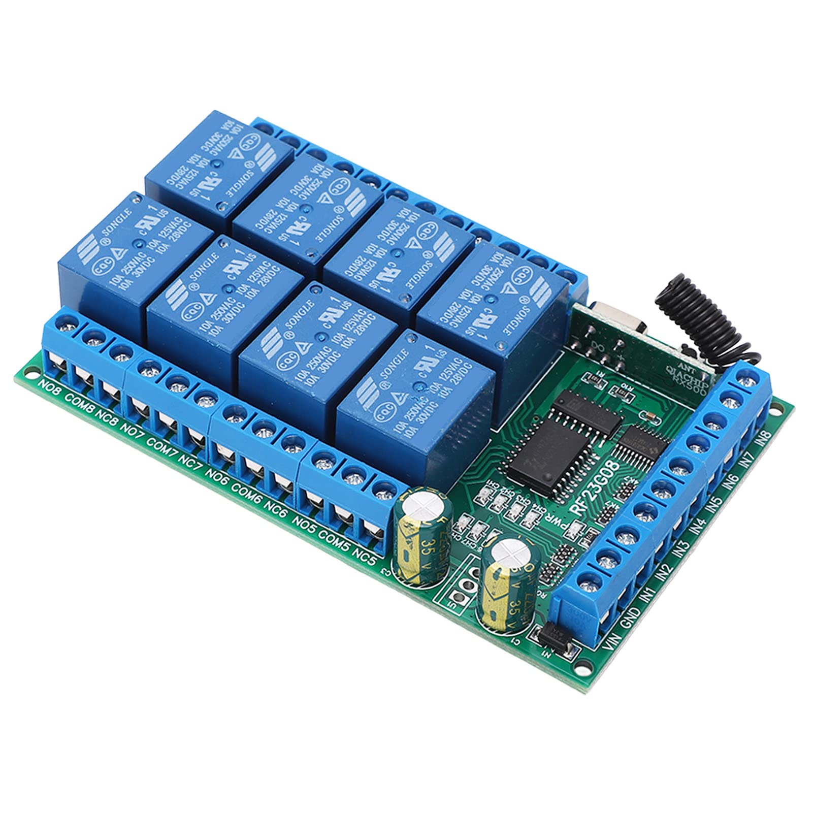 Module De Télécommande Sans Fil 100 M 8 Canaux, Module De Commutation Contrôleur Multifonctionnel