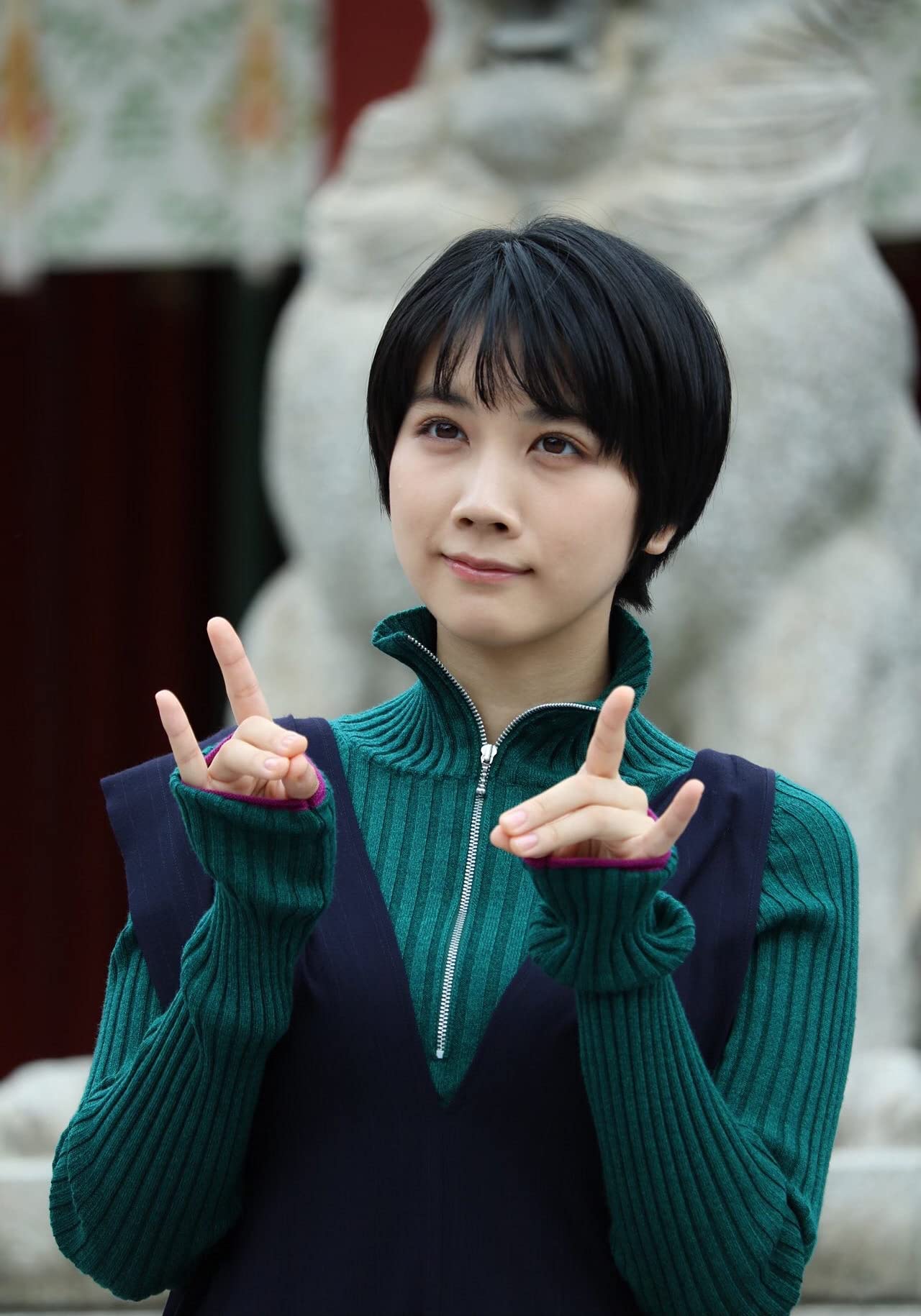【希少品】松本穂香さん 直筆サイン＆メッセージ入りminiフォト2セット【本物】 希少品】松本穂香さん 直筆サイン＆メッセージ入りminiフォト2