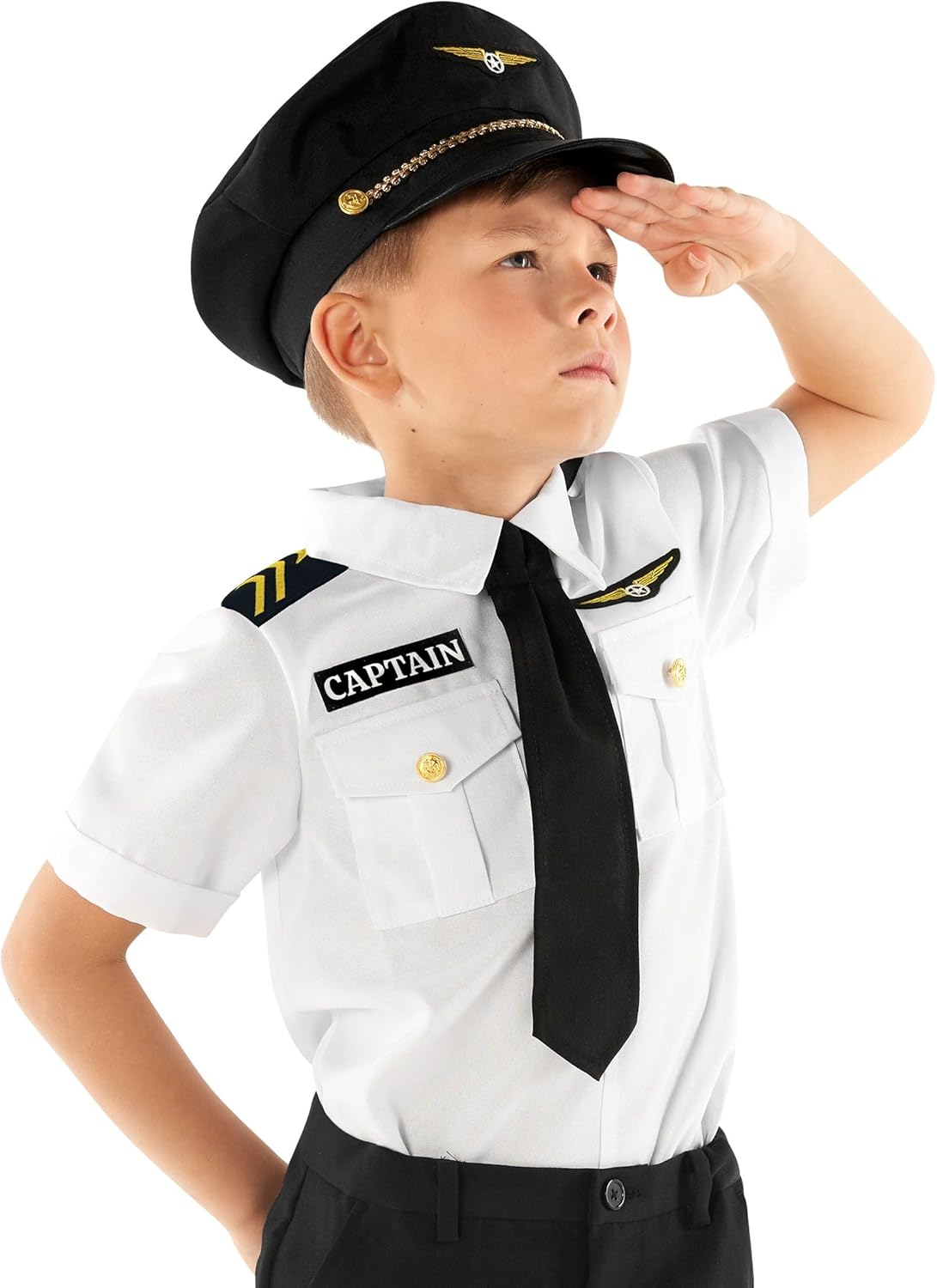 Morph Pilot Costume For Kids, Boys Pilot Costume, Airplane Outfit, Airline Costumes, Aviation Costumes For Kids - Image 5