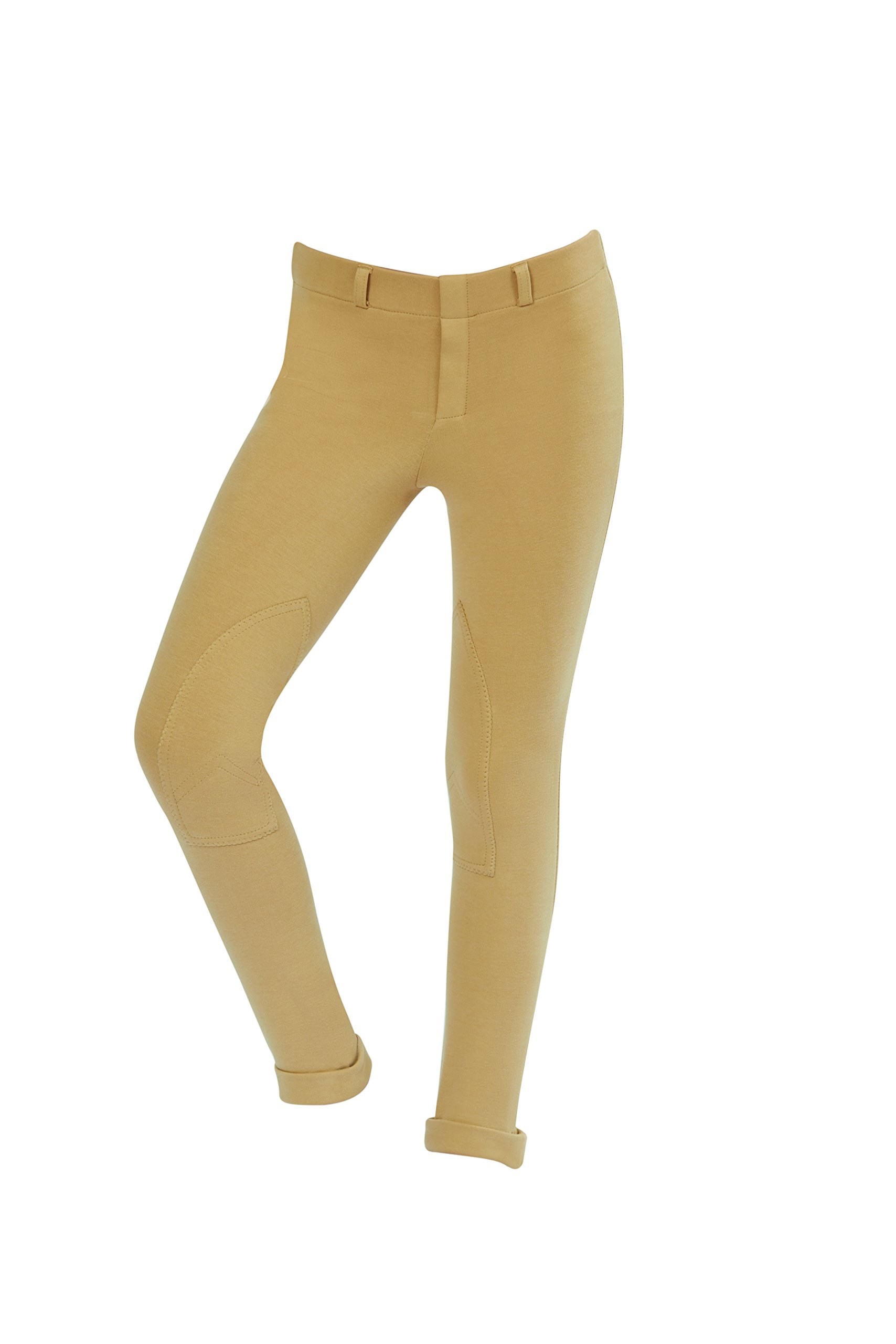 Saxon. Children's Starter Pull-On Jods Breech, Equestrian Schooling | Beige 14