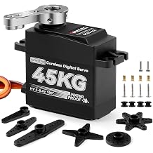 Smraza 45KG Servo Motor High Torque Digital Waterproof 1/10 Steering 180