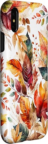 Miniatura 9 de Funda para iPhone 13 Pro Aesthetic Autumn Fall Colorful Leaves Watercolor Art