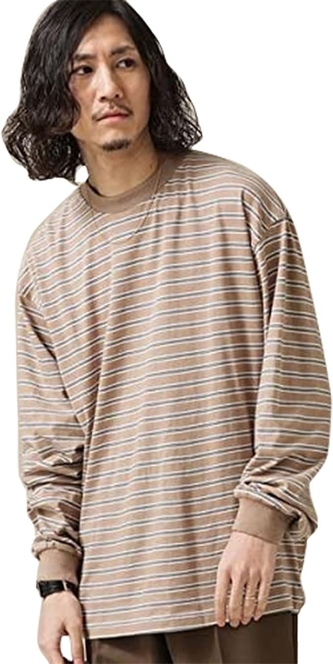 未使用に近い】nano・universe 超長綿リラックスフィットロンT