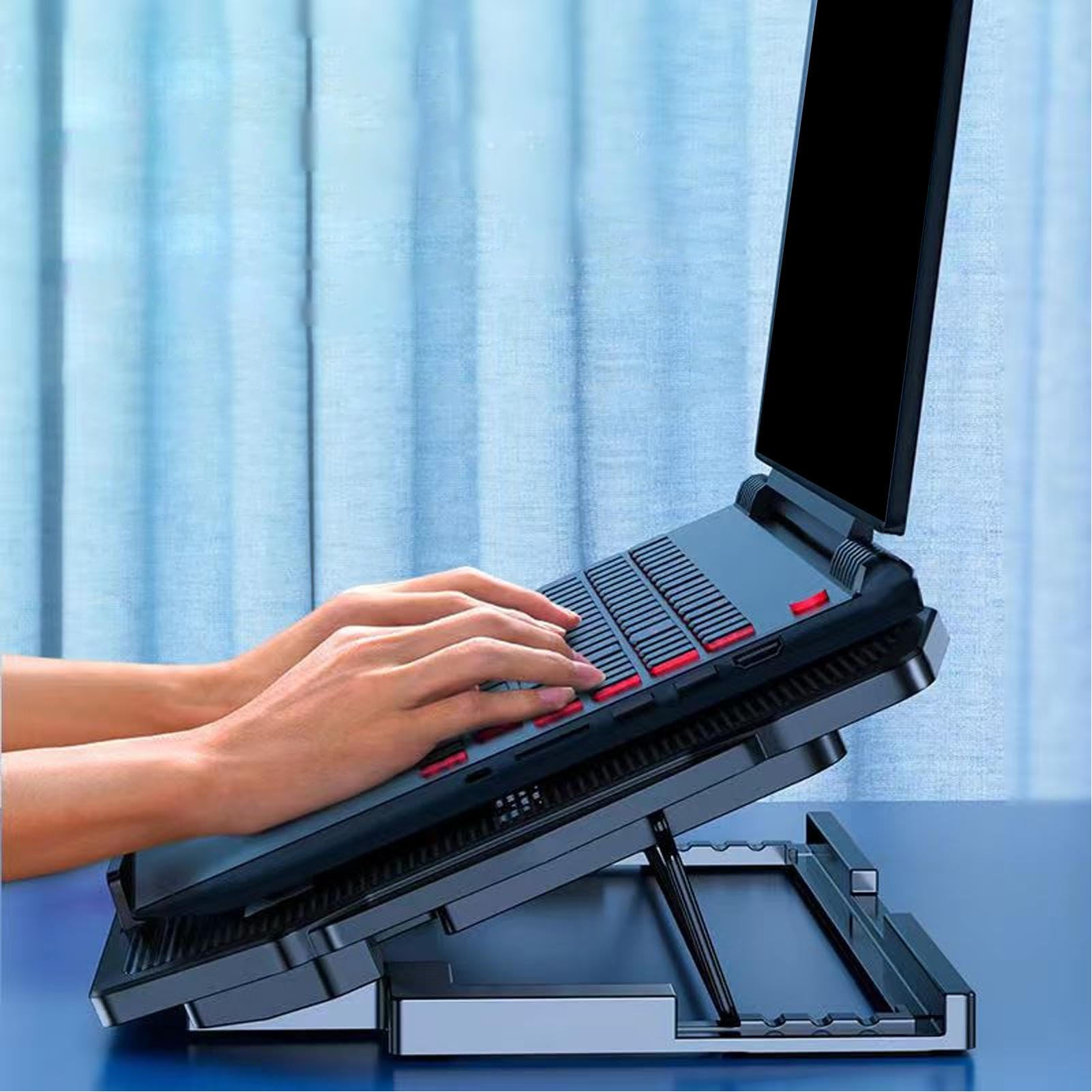 Radiatore per notebook | Supporto per laptop | Ventole di raffreddamento