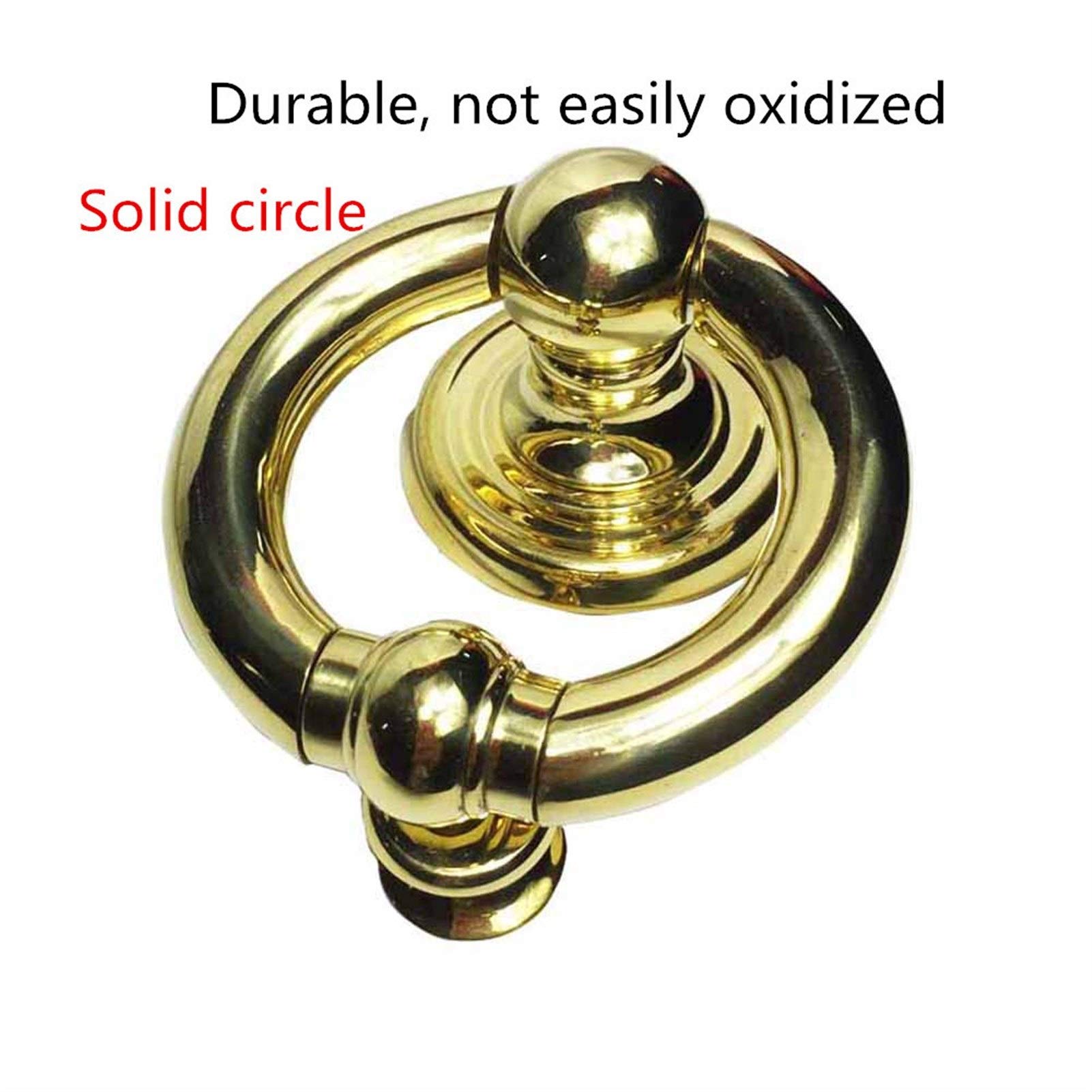 Batacchio Portone In Ottone Massiccio - Stile Vintage Per Porte In Vetro E Legno | Elegante E Resistente - Foto 8