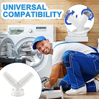 BHHTBB Mosogatógép Mosógép Lefolyó Adapter Y Elosztó 1 Hüvelyk 40mm Cső 19-23mm Bemenet Tömlőbilinccsel 7