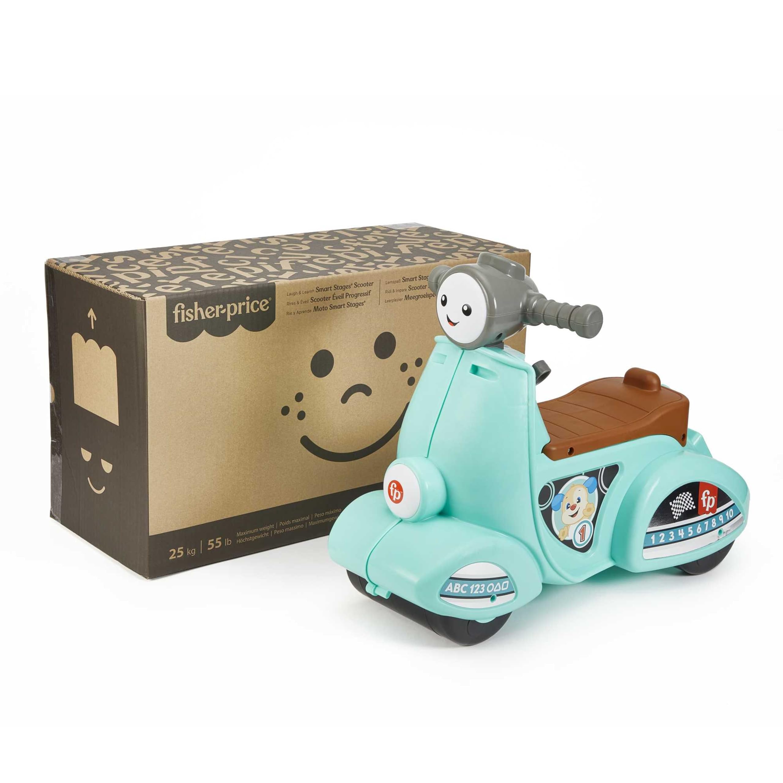 Fisher-Price Laugh & Learn-Roller zum Aufsitzen, mehrsprachig