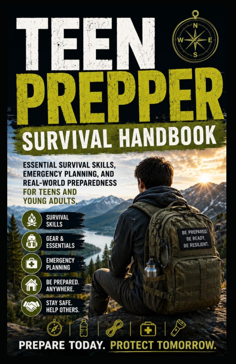 Teen Prepper Survival Handbook: Essential Survival Skills, Emergency Planning, and Real-World Preparedness for Teens and Young Adults