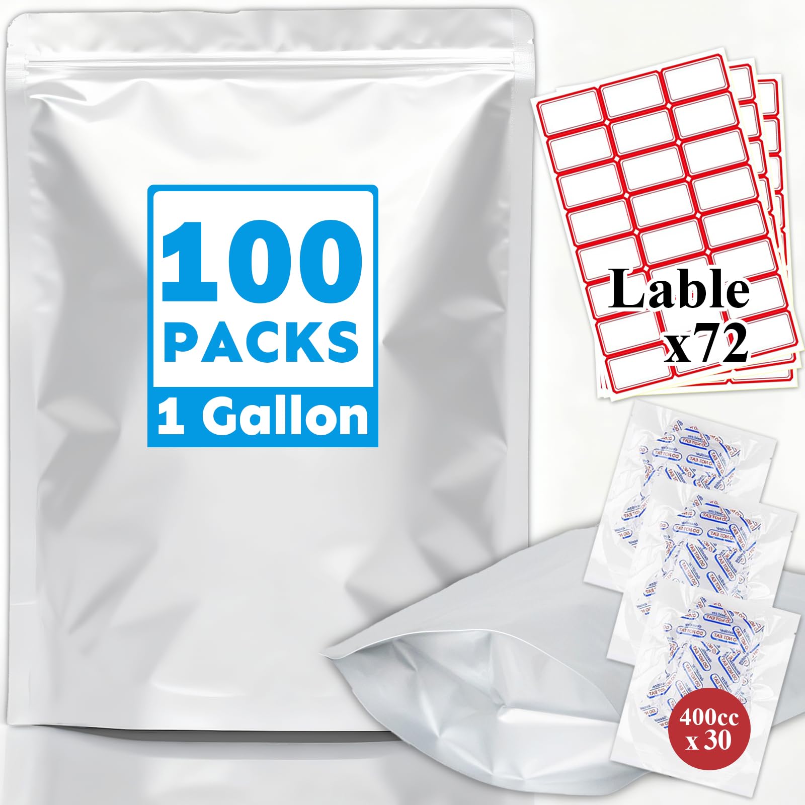 Cloudslucky Mylar Bags