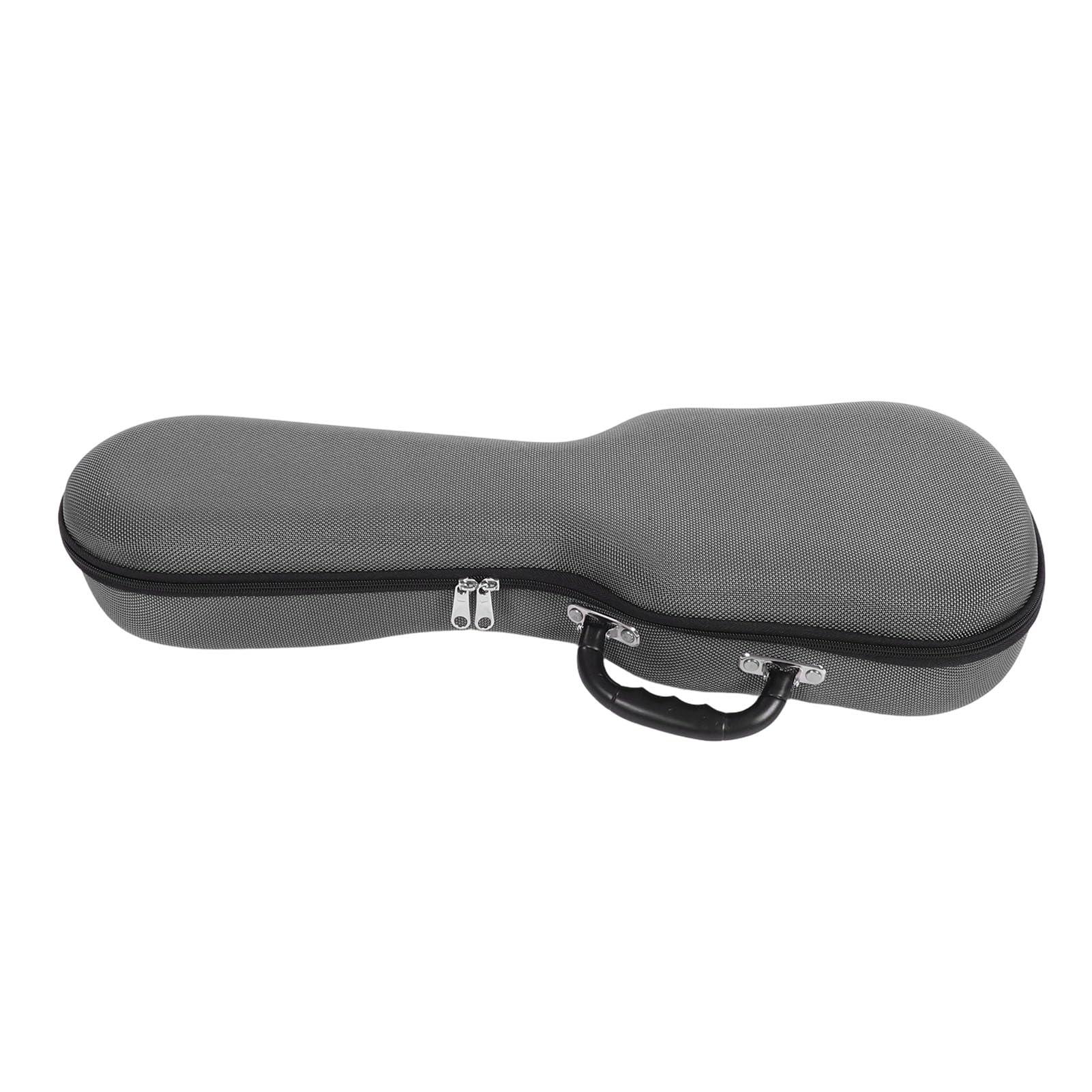 Keenso Funda para Guitarra Acústica de 21 Pulgadas, Funda para Guitarra de Poliéster 1200D con Correa para el Hombro Desmontable, de Almacenamiento Portátil Suave para Práctica de Viajes y Uso (Gray)