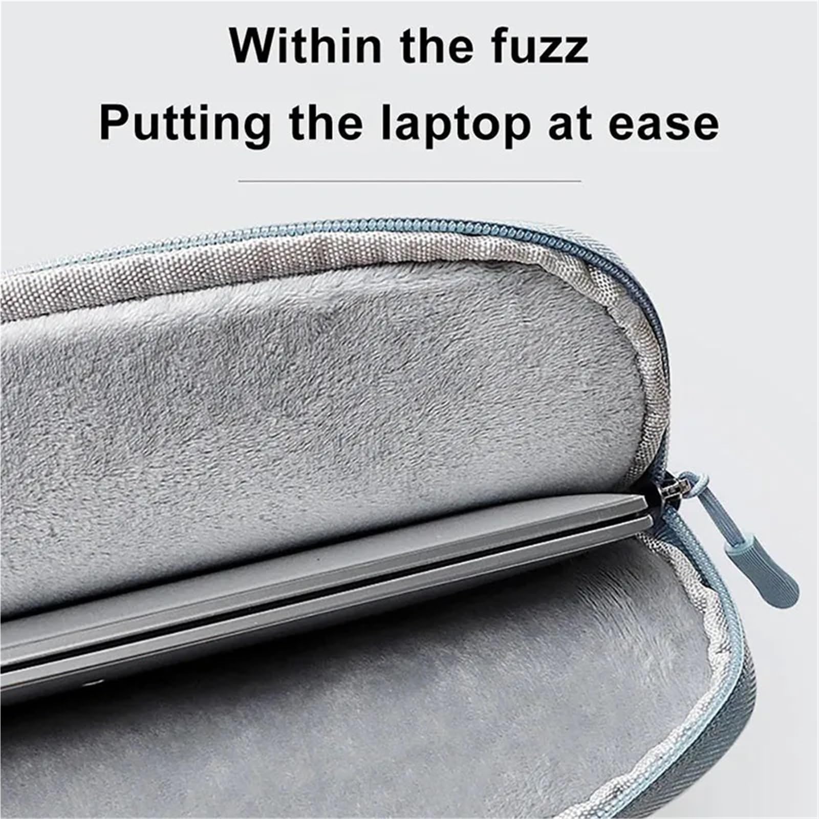 Generico Borsa Per Laptop Borsa for laptop piccola borsa interna fresca 13415 pollici custodia protettiva for tablet cerniera resistente all'usura borse for Per PC Portatile