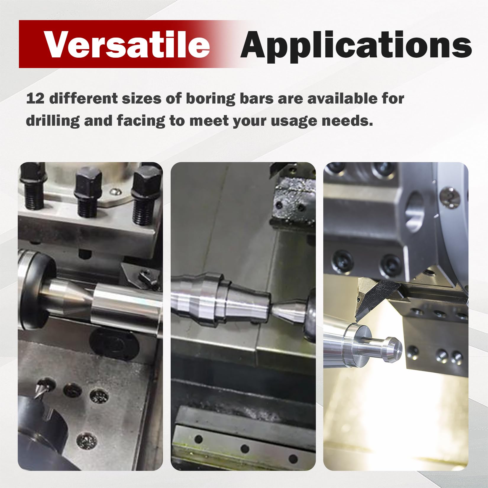 Carbide Boring Bar Set - Precision Drilling -6