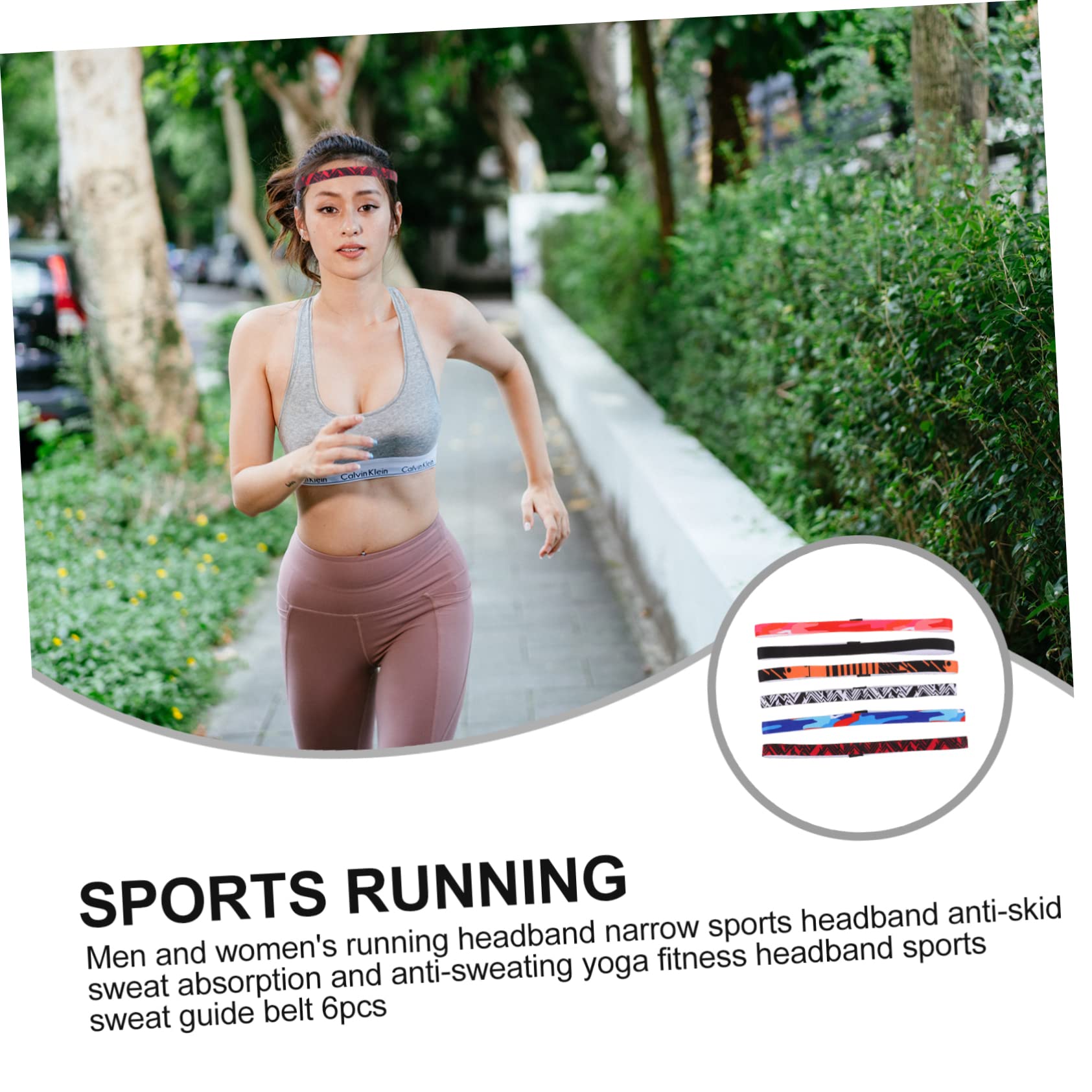 SUPVOX Bandeau De Sport Bandes D'entraînement Bandeaux D'entraînement pour Femmes Bande De Cheveux Bandeaux Hommes Bandeaux Garçons Bandana Groupe Fibre Composite