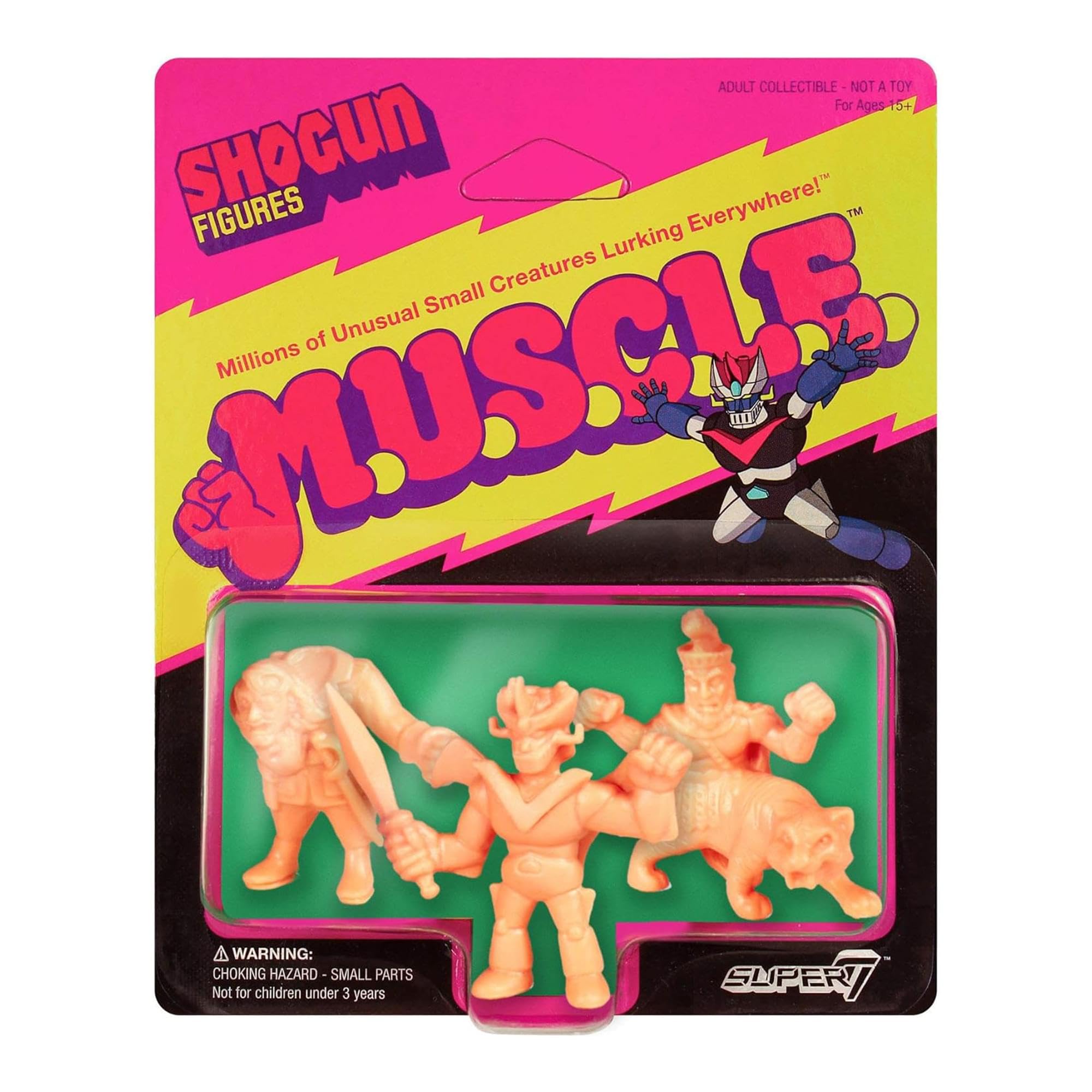 Amazon.com: Shogun M.U.S.C.L.E. Mini-Figures Pack D : Toys & Games