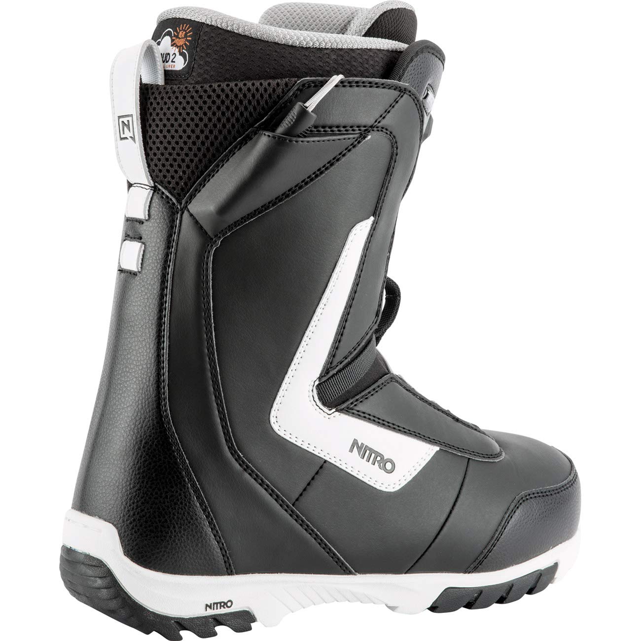 Nitro Snowboards Sentinel TLS '19 Leichter Snowboardschuh Snowboardboot mit Schnellschnürsystem Einsteiger Allround Freestyle Freeride Softboot Günstig Warm, Stivali Uomo