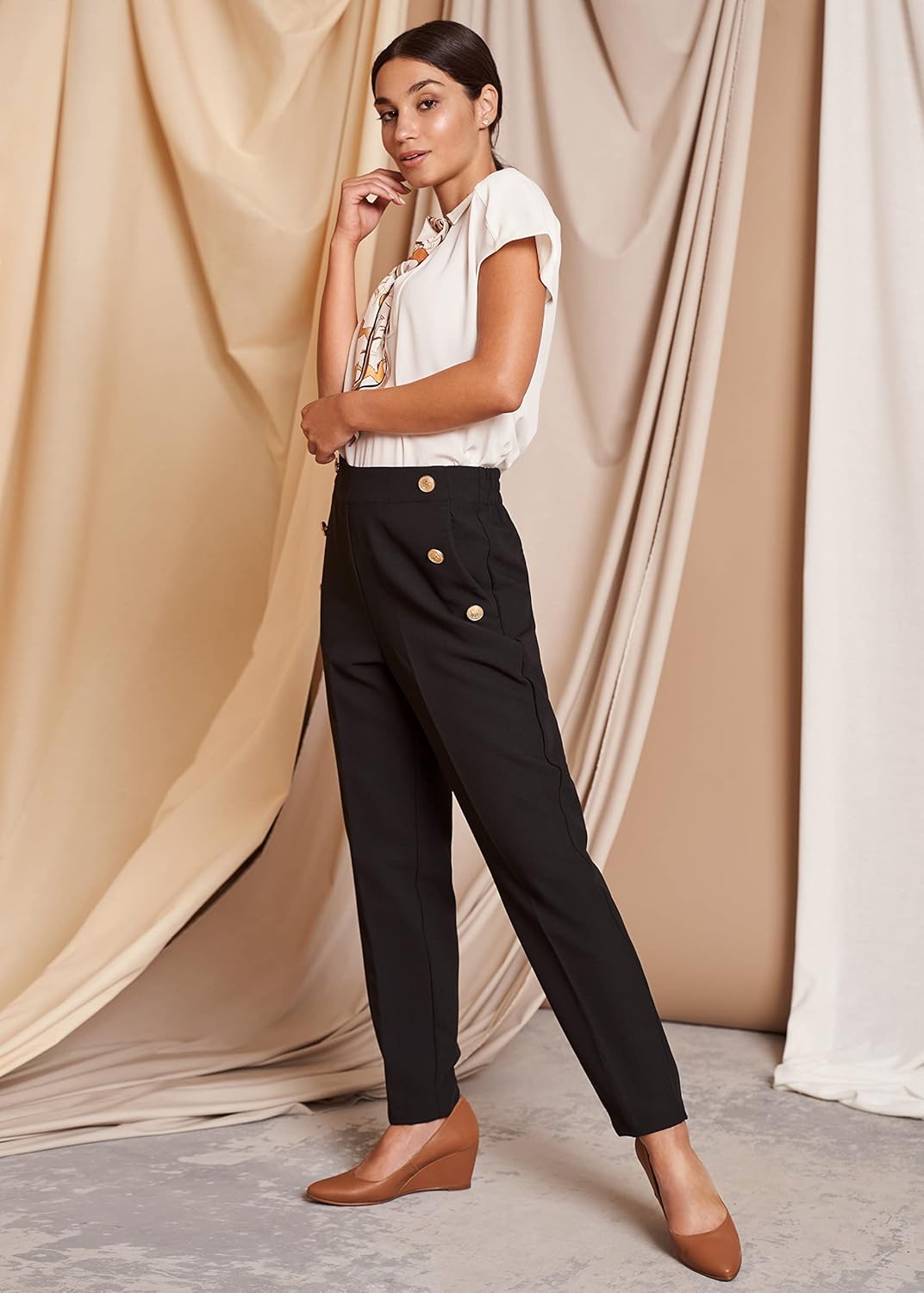 VISCATA Verona Women's Leather Wedge, Spain Handmade Casual Pump Comfortable Shoes with a Sturdy All Natural 2.5” Wedge. Made with Cushioned Leather Insole and Lined with Premium Leather