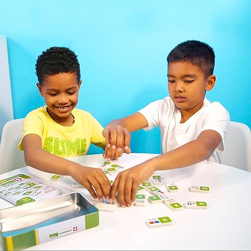 Miniatura 7 de Junior Learning JL481 Adición Dominó, Multi 7.8 H x 4.7 L x 1.5 W,Blanco