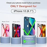 Vista 2 de ORETECH Funda para iPhone 13, con [2 protectores de pantalla] [prueba de caídas de grado militar de 15 pies] [protección de cámara] cuerpo completo