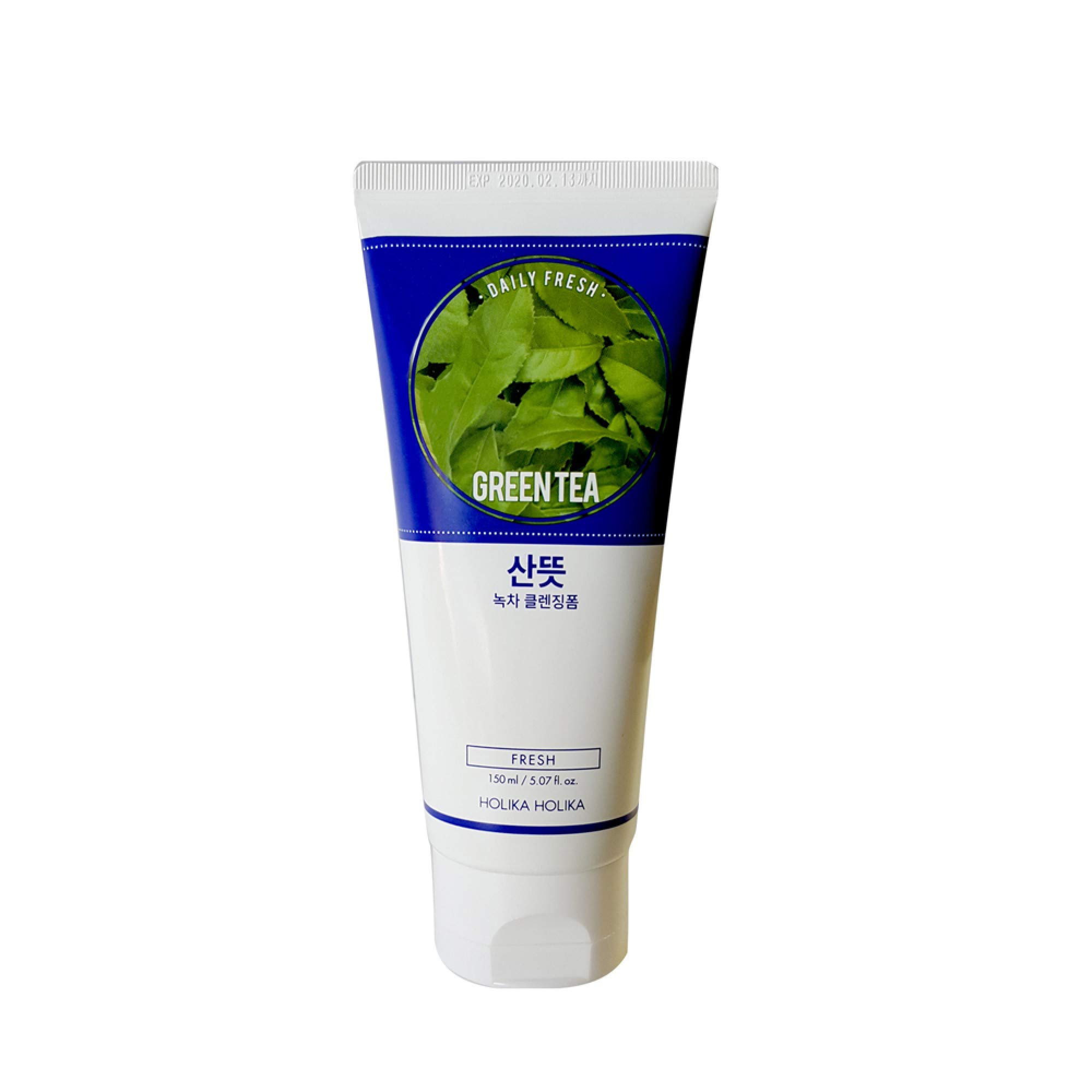 Holika HolikaDaily Fresh Green Tea Cleansing Foam, 150 ml,20018012