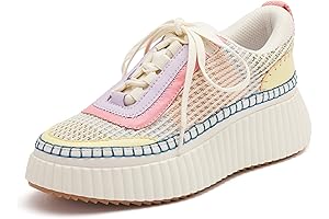 Platform Woven Fashion Sneakers